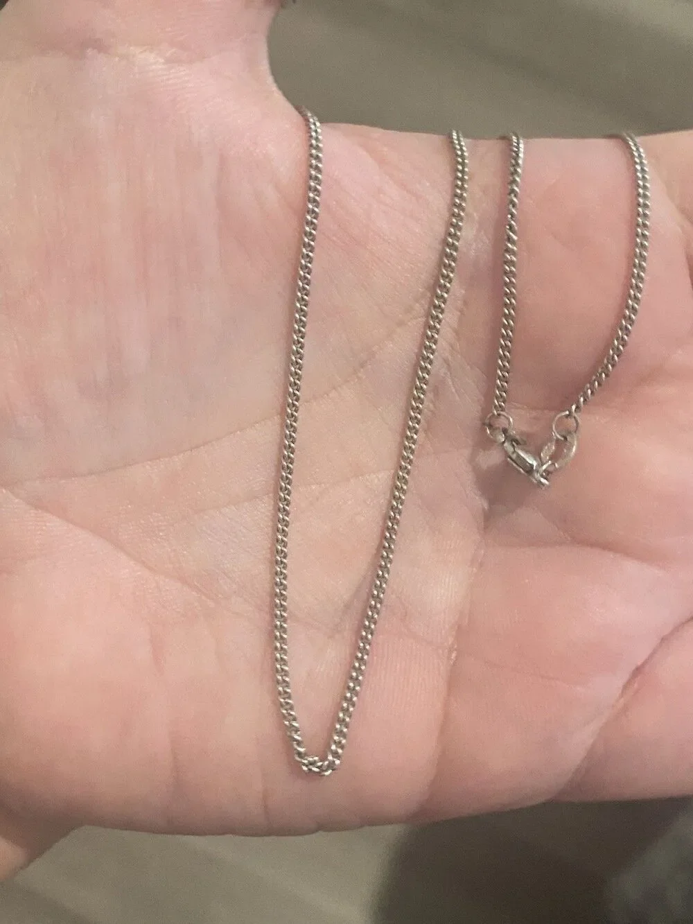 NWT James Avery Light Curb Chain 20”